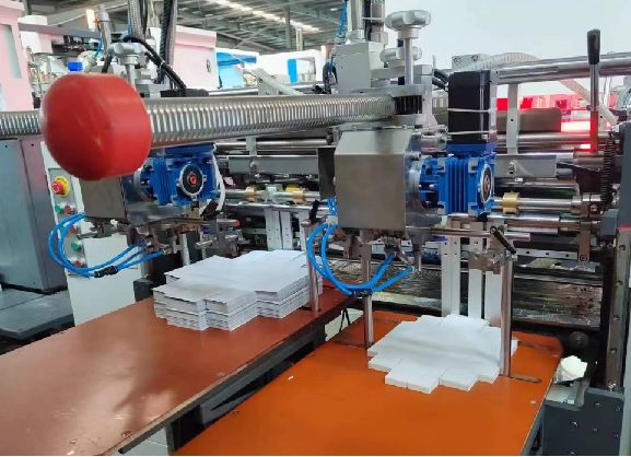 다기능 2 in 1 지능형 고속 자동 하드 박스 제작기 50-70개/분