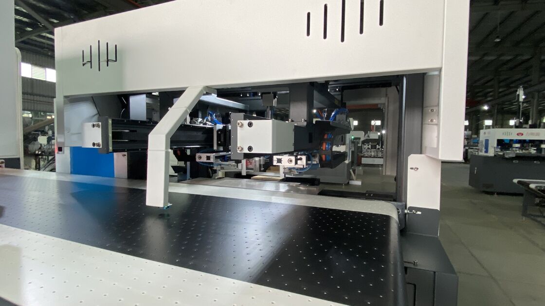 이중 공급 이중 성형 하드 박스 제작기 고속 고정밀 풀 서보 제어