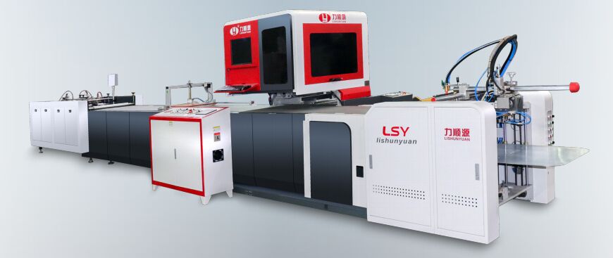 휴대 전화 상자, 달 케이크 상자, 차 상자에 대한 완전히 자동화 된 기계 시각 케이스 포장 시스템