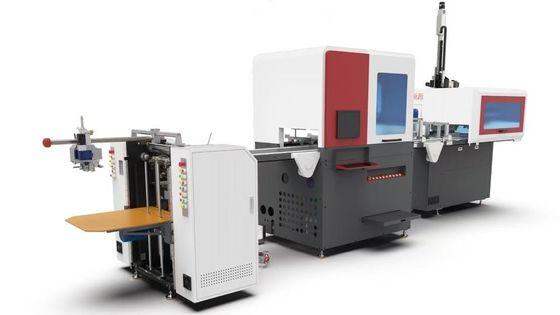 딱딱한 상자 제조 기계 높은 생산률 32 조각 / 분