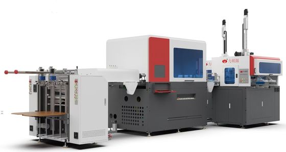 LY-HB3000CZ 인텔리전트 2 인 1 딱딱한 상자 제조 기계 딱딱한 상자 제조 기계 완전 자동 기계