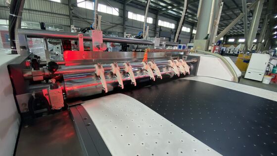 이중 공급 이중 성형 하드 박스 제작기 고속 고정밀 풀 서보 제어