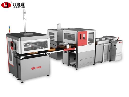 LY-HB1200CN 지능형 고속 딱딱한 박스 생산 라인 20-30pcs/Min