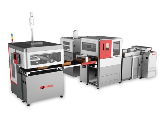 지능형 고속 단단한 박스 생산 라인 20-30pcs/min