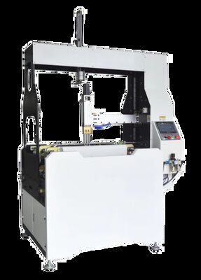 LY800C 크기를 조정하고 박스 형식을 위한 Pneumatic Double Servo와 함께 반 자동 튼튼한 박스 제작 기계